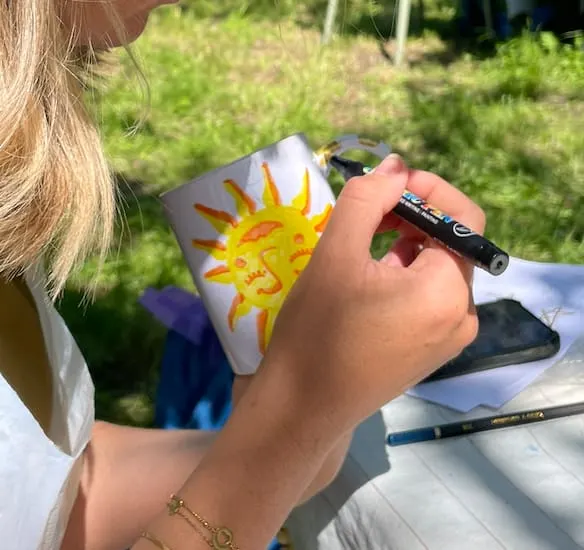 Workshop Keramiek mokken schilderen